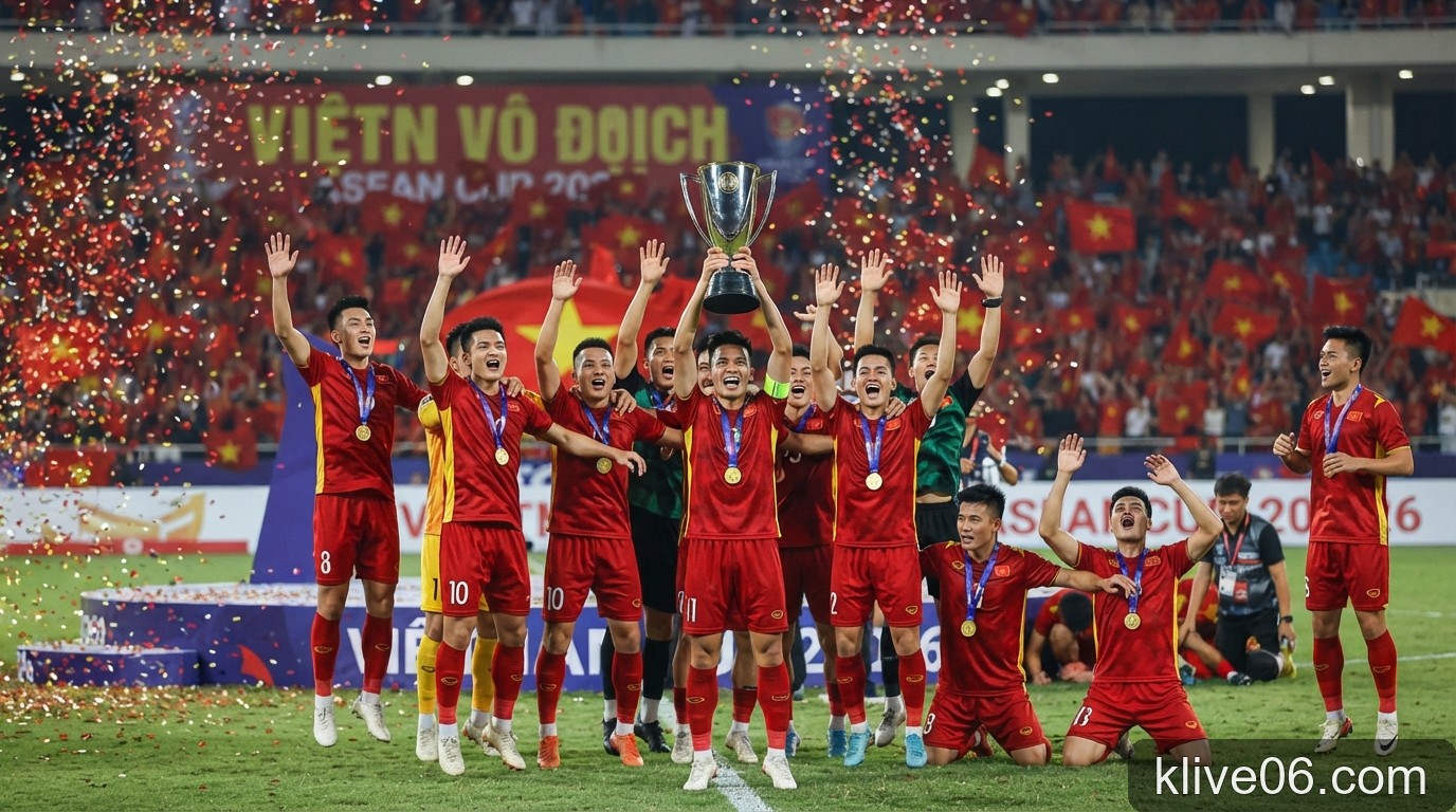 Việt Nam bảo vệ thành công ngôi vương ASEAN Cup 2026: Dấu ấn chiến thuật và tương lai bóng đá khu vực
